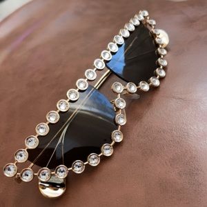 Gucci Hollywood Forever Crystal Cat Eye Glasses